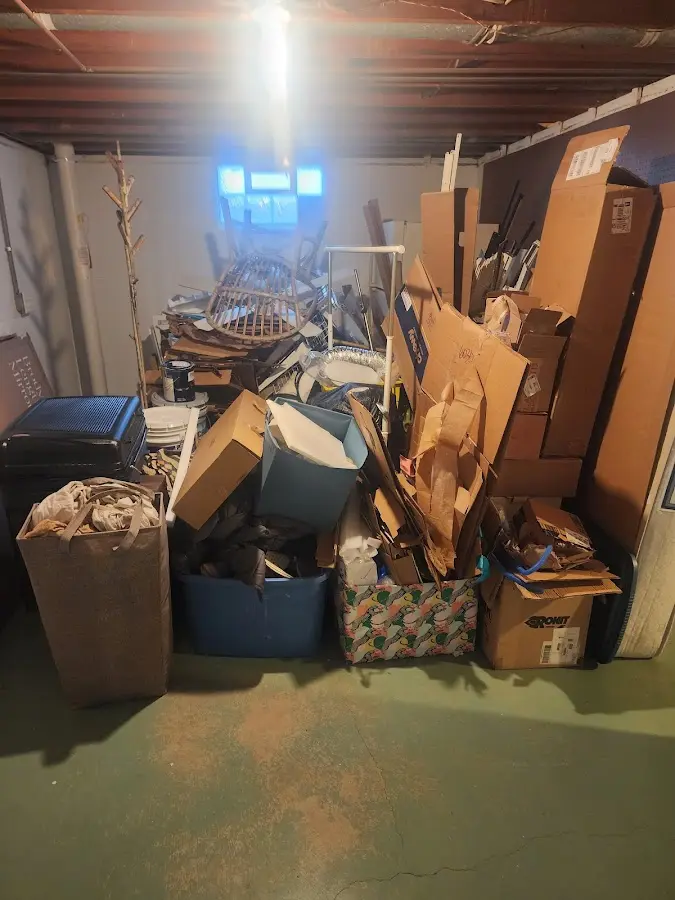 Roll-off dumpster container at job site for Construction Dumpster Rental in El Cajon